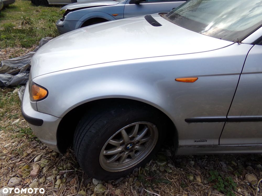 Błotnik lewy przedni BMW e46 lift sedan kolor: titansilber 354 - 1