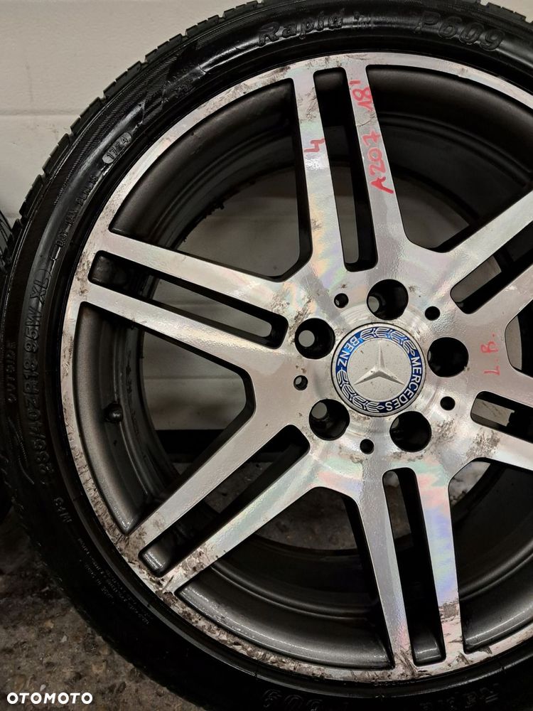 mercedes-benz e klasa w207 felgi aluminiowe alufelgi amg 18" et45 et49 - 12