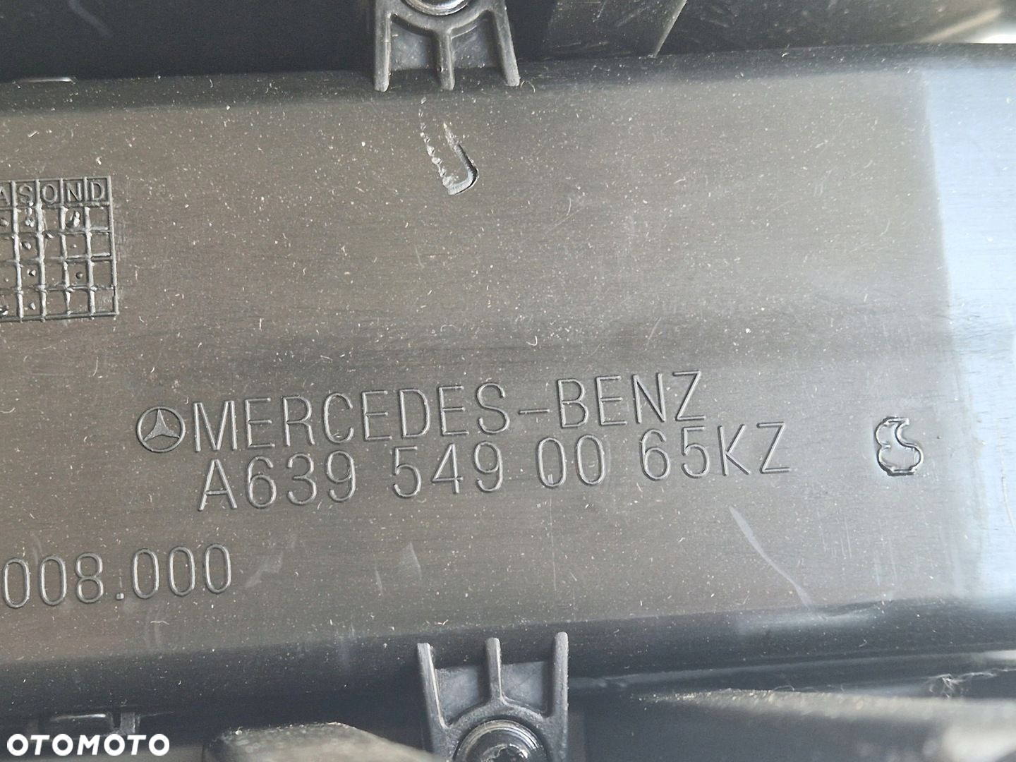 MERCEDES VITO W639 OSŁONA OBUDOWA BEZPIECZNIKÓW KOMPUTERA A6395400324 NOWA - 4