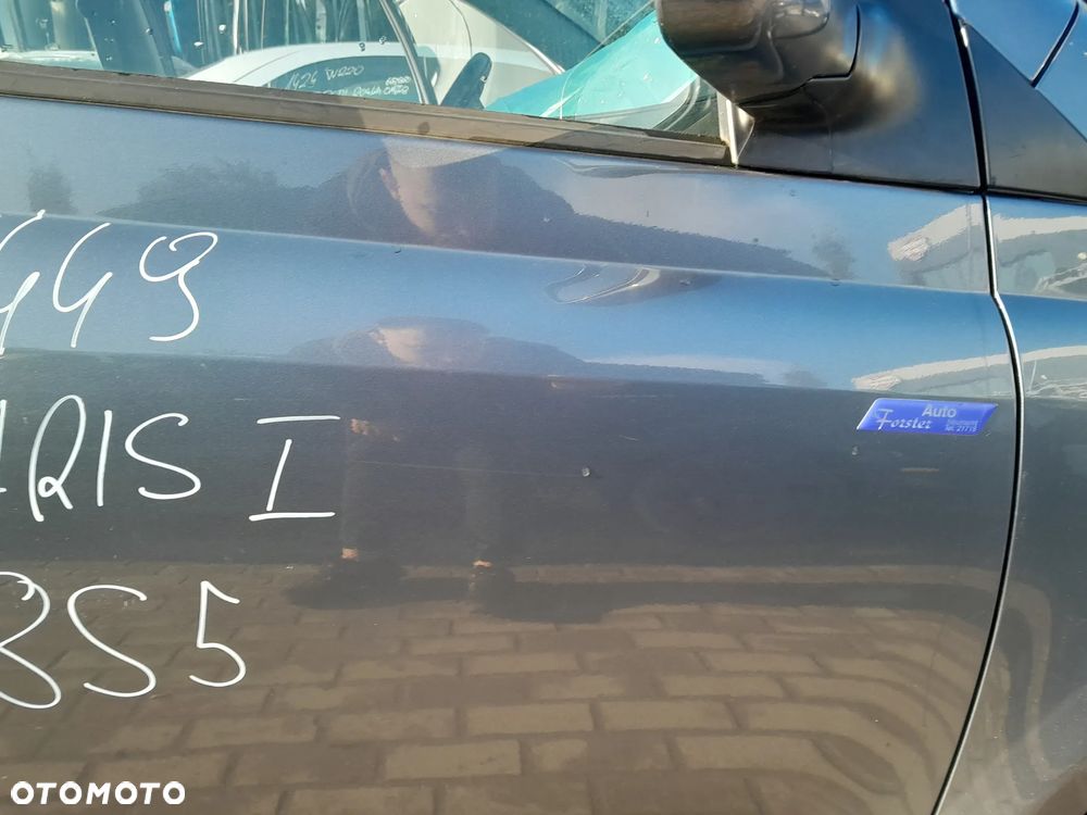 TOYOTA YARIS I LIFT DRZWI PRAWE PRZEDNIE PRAWY PRZÓD 5D KOLOR: 8S5 POMORSKIE - 2