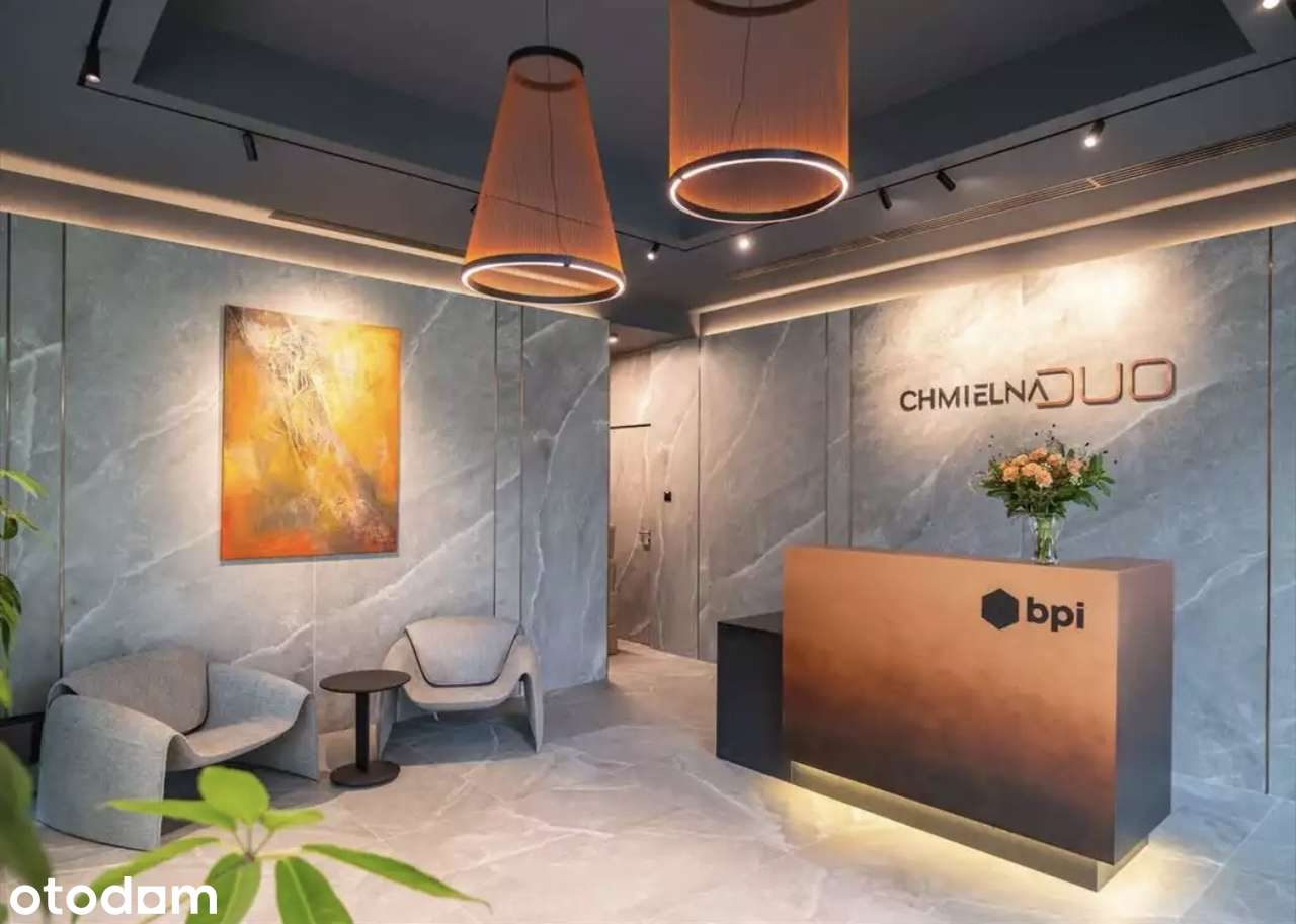 2-pok lChmielna Duo | 42 m² | ogródek 40 m² | pies | klima | 2 miejsca