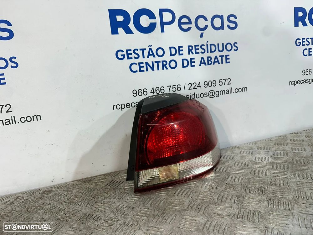 .Conjunto Farolins Tras Traseiro Direito Esquerdo Original Volkswagen VW Golf 6 Mk6 5K0945112 5K0945111 2008 a 2013 - 14