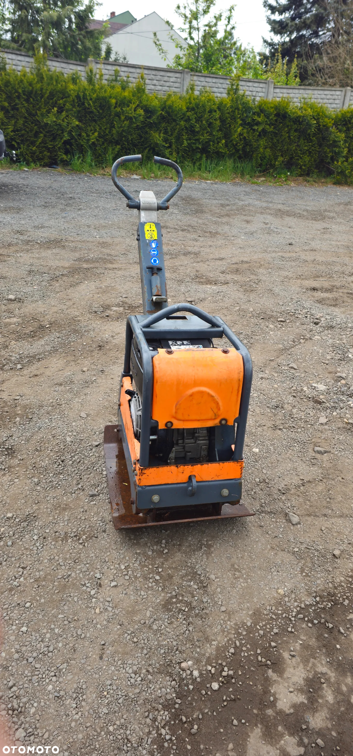 Zagęszczarka gruntu Belle 200kg Hatz Wacker - 6
