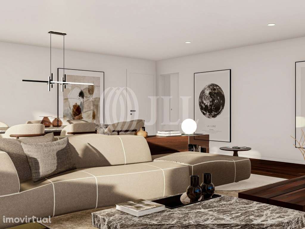 Apartamento recuado T4 com garagem no Hilcrown Gaia Residence - Grande imagem: 3/42