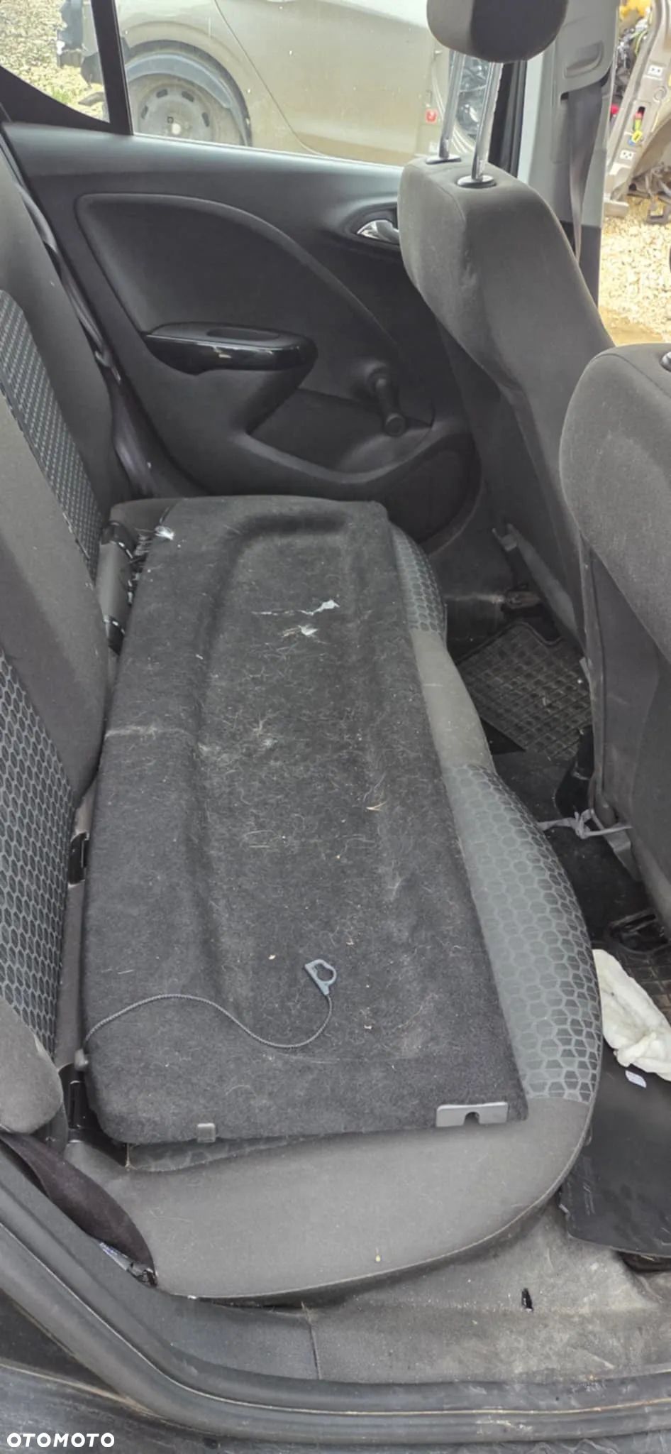 OPEL CORSA E półka tył roleta bagażnika 5 drzwi - 1
