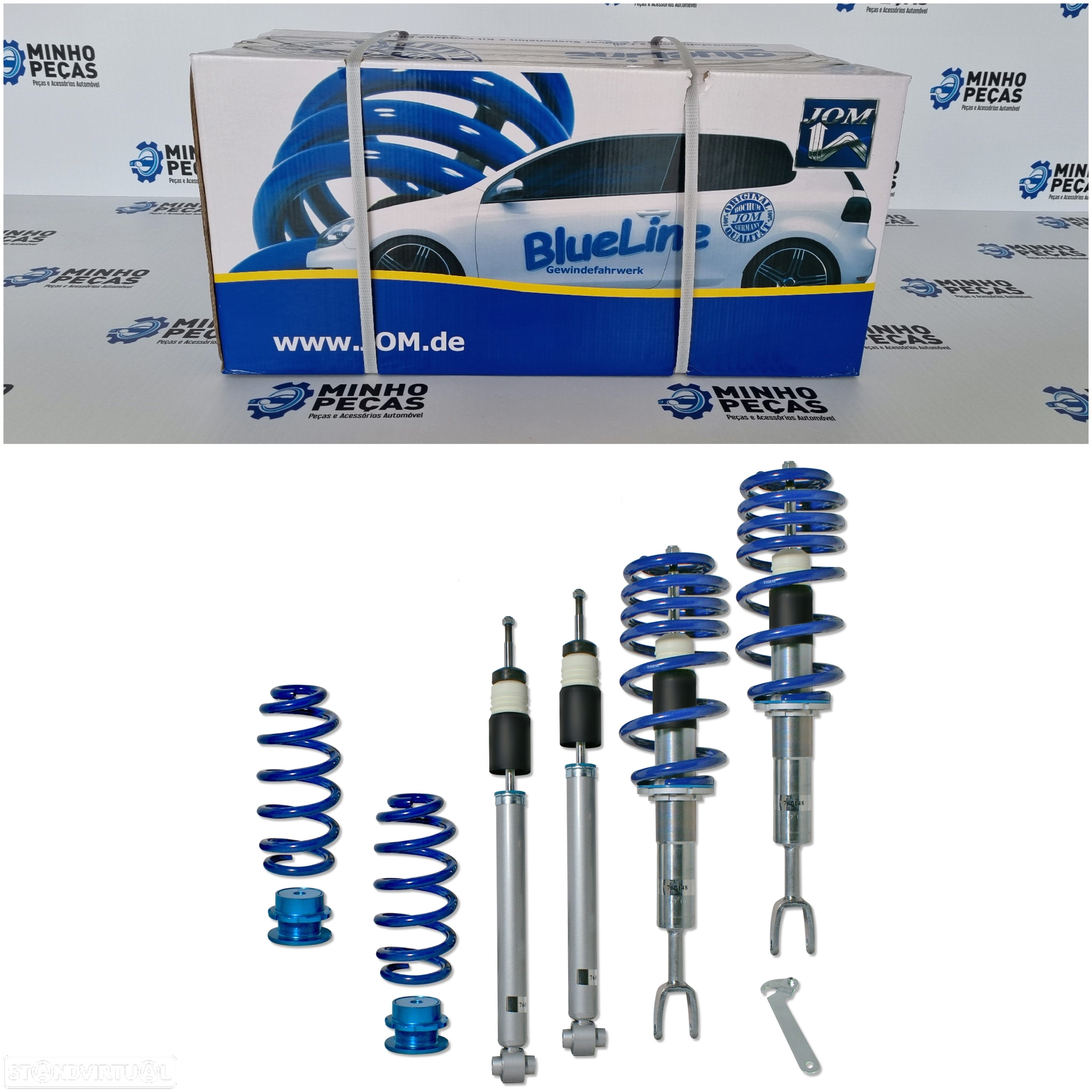 Coilovers JOM Blueline Audi A4 B6 e B7 - 1