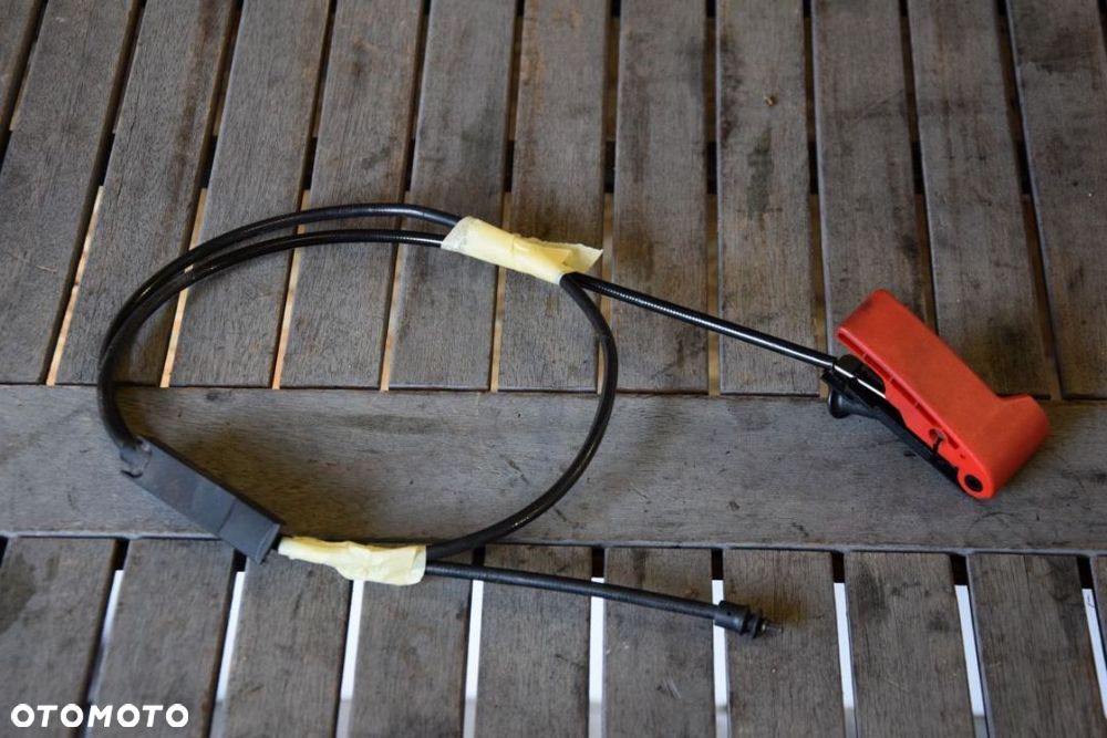 Mercedes A-Klasa W169 Linka maski + cięgno uchwyt