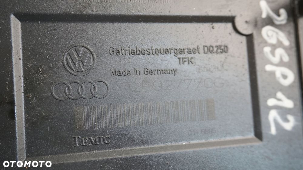 A3 3.2 VR6 07r 250KM AUT 4X4 BDB mechatronika sterownik skrzyni 02E927770G - 6