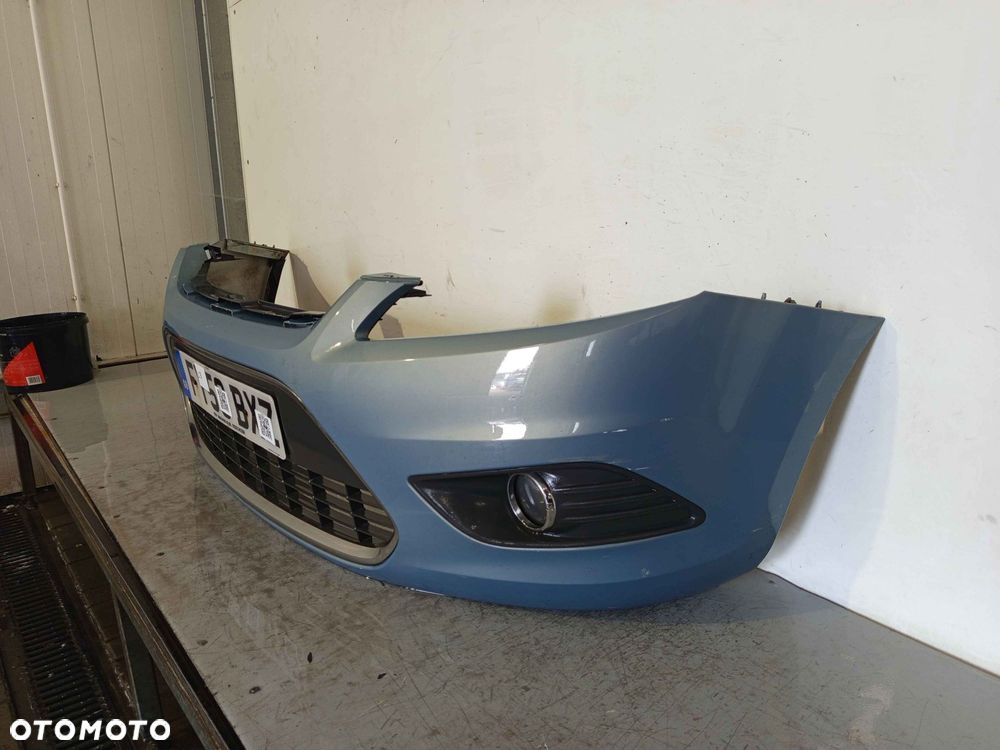 + ZDERZAK PRZÓD PRZEDNI FORD FOCUS MK.2 2 II LIFT FL M8 BŁĘKITNY HALOGENY - 3