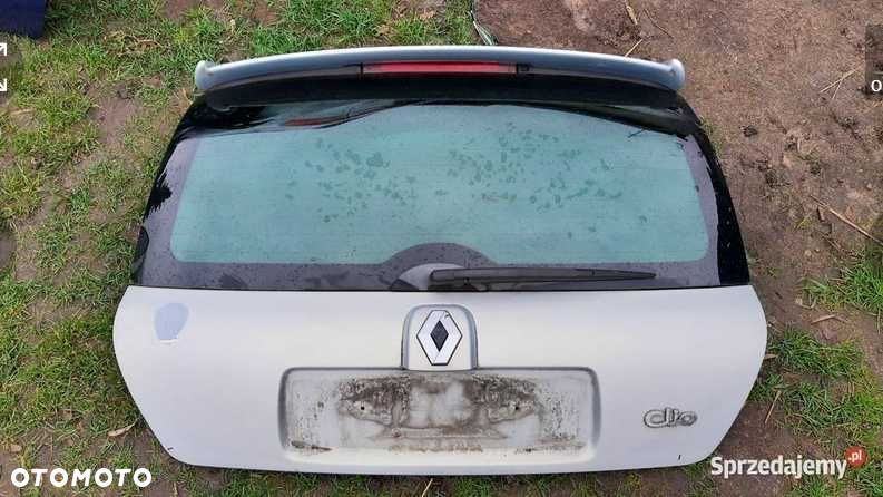 lak. NV632 klapa renault clio II lift kompletna klapa bagażnika