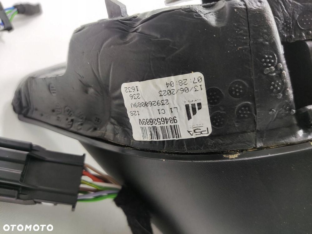 LUSTERKO PRAWE ELEKTRYCZNE CITROEN C4 III e-C4 20-25 6 + 2 KABLE 984653689V - 6