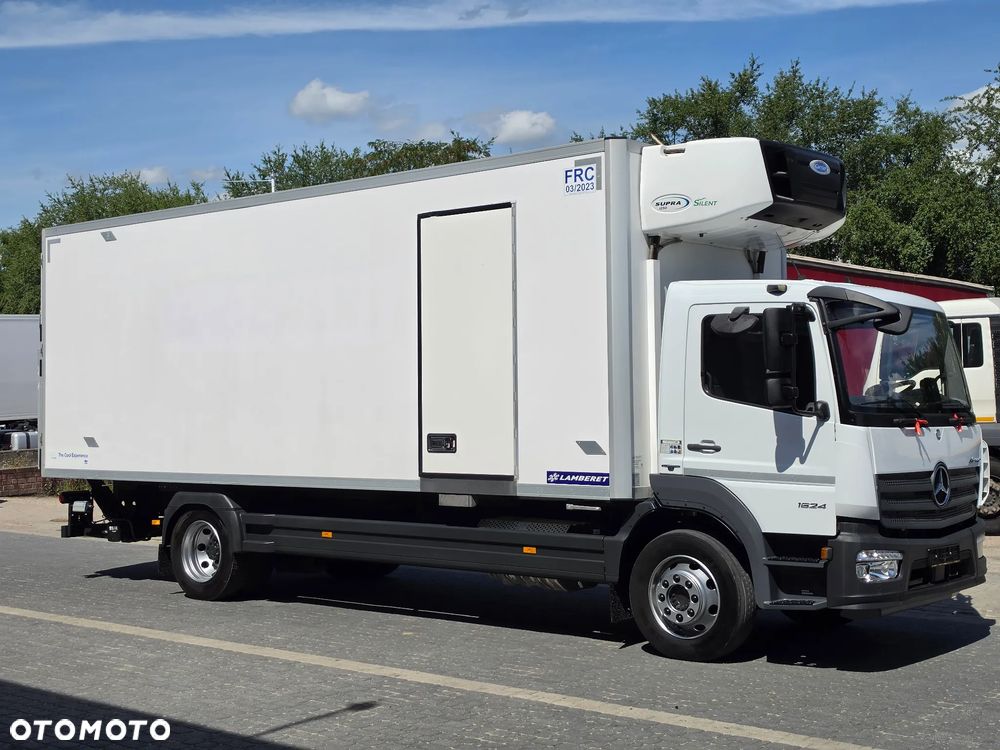 Mercedes-Benz Atego 1624 | EURO 6 | Automat | Chłodnia Lamberet | Winda 1500 kg | TYLKO 296 tys. km | SERWIS  | SUPER STAN | ŚCIANA GRODZIOWA | - 28