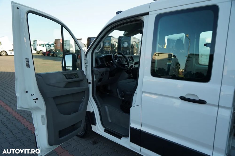 Volkswagen CRAFTER / BASCULATOR DIN ALUMINIU / DUBLU / MANUAL / PE ȘENILE / IMPORTAT - 26