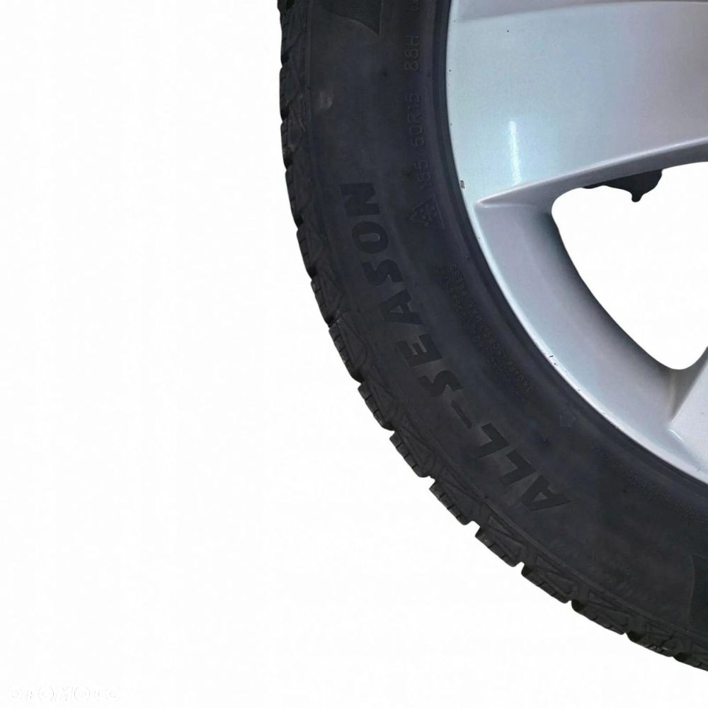 KOŁA FELGI ALUMINIOWE OPONY ZIMOWE + ŚRUBY SKODA FABIA III 185/60R15 5X100 - 16