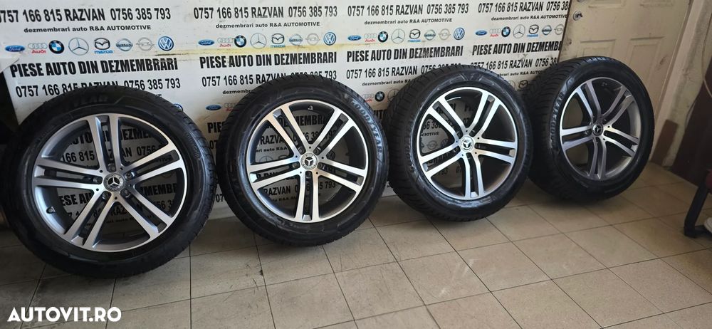 Jante Mercedes GLE W167 R20 2 Latimi Impecabile Anvelope Noi Iarna Good Year 275/50R20 Dot 0724 - 1