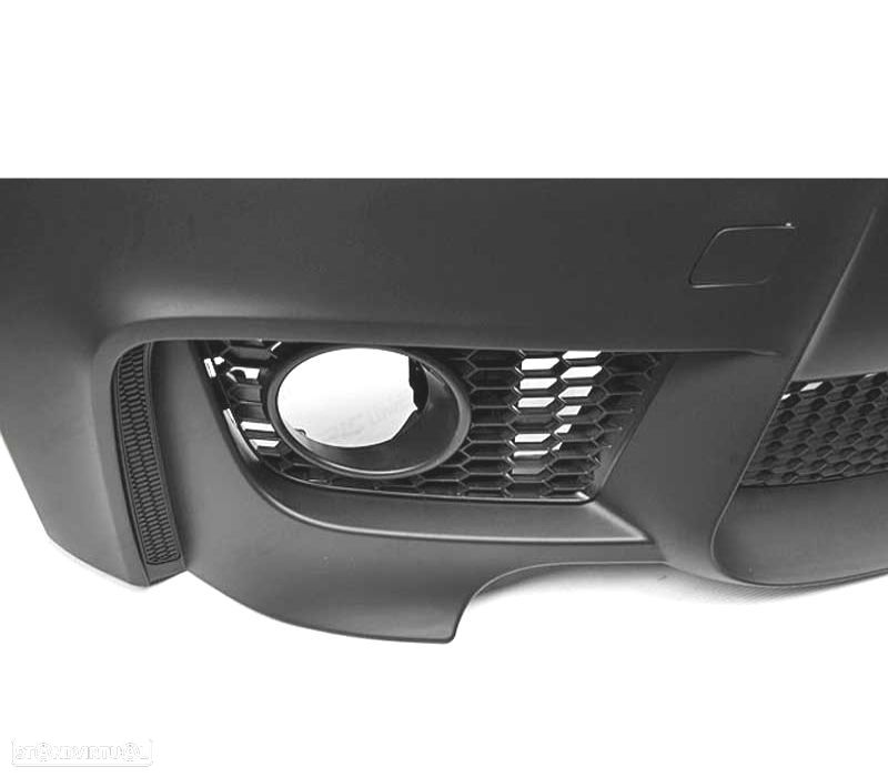 PARA-CHOQUES FRONTAL BMW E81 E82 E87 E88 04-13 LOOK 1M + GRELHAS - 4