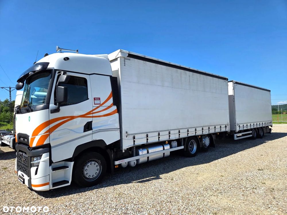 Renault T520 HIGH / 6X2 / ZESTAW PRZEJAZDOWY / FULL KONTRAKT / - 5