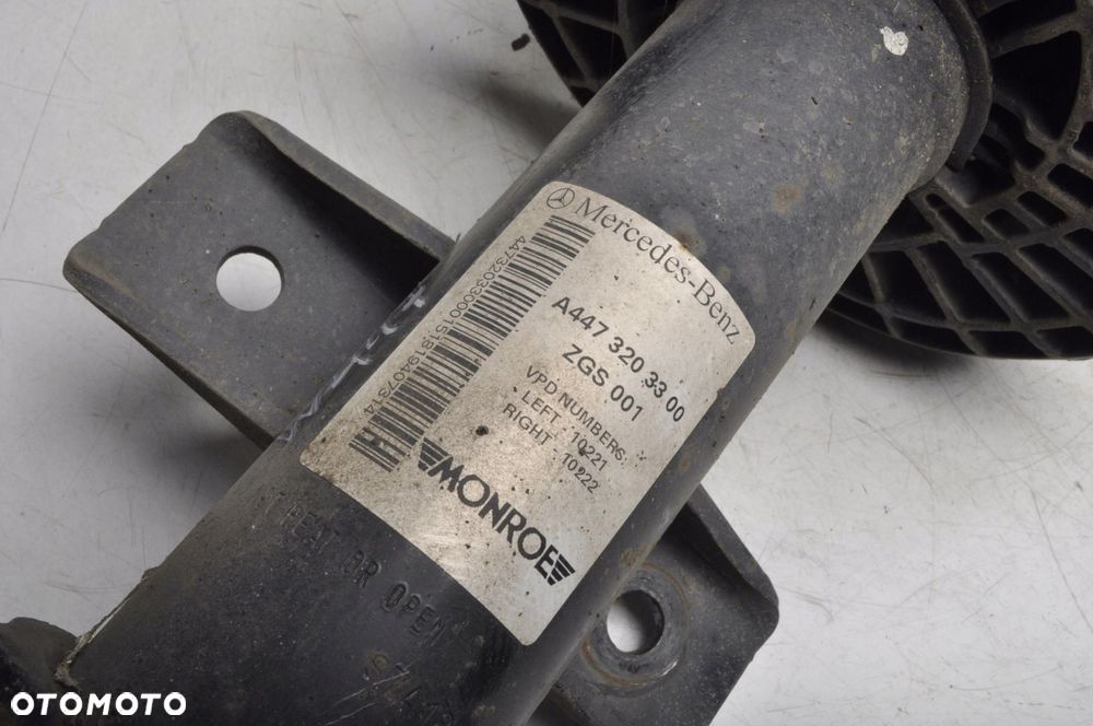 MERCEDES VITO W447 1.7 AMORTYZATOR PRZÓD PRZEDNI A4473203300 - 8