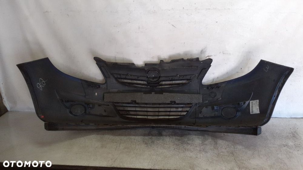 } ZDERZAK PRZÓD PRZEDNI OPEL CORSA D 4 IV Z21B GRANATOWY - 8