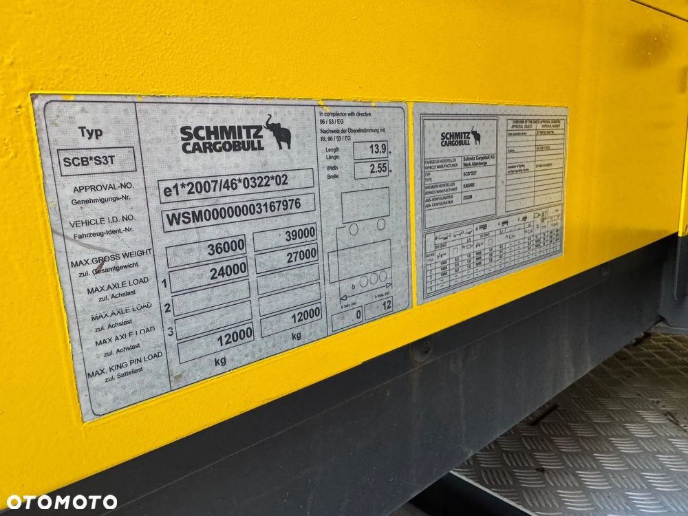 Schmitz Cargobull burtówka/do budowlanki/ - 20