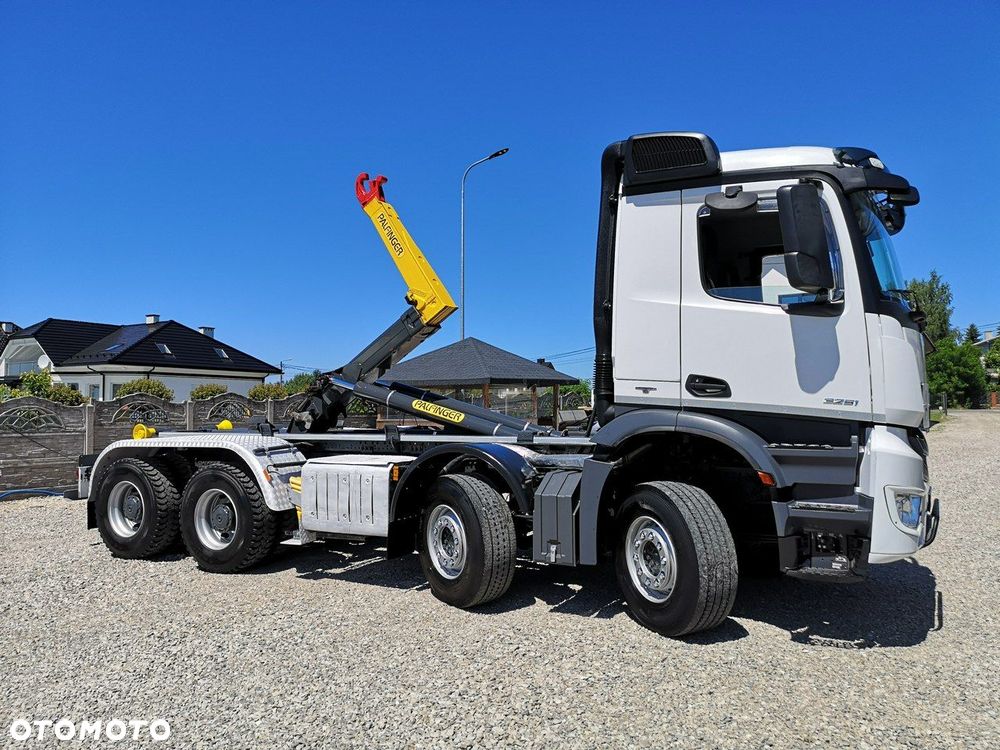 Mercedes-Benz Arocs 3251 Hakowiec 8x4 Palfinger Manual Euro 6 Niski Przebieg! - 7
