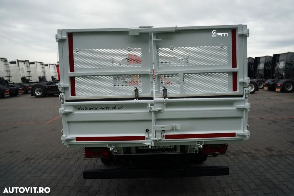 Renault MAXITY 140 DXI / BASCULATOR / + HDS FASSI F22A / CAPACITATE DE RIDICARE 995 KG / ATRACȚIE 5,5 M / IMPORTAT - 25