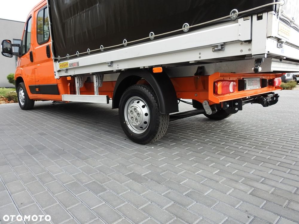 Peugeot BOXER SKRZYNIA PLANDEKA PODWÓJNA KABINA DOKA 7 MIEJSC KLIMATYZACJA PNEUMATYKA  140KM - 16