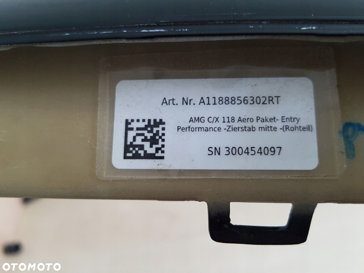 MERCEDES CLA AMG listwa zderzaka przód A1188856302RT Areo Pakiet - 4