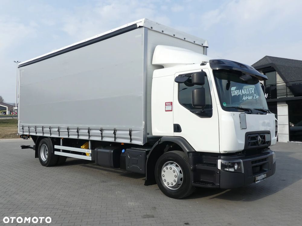 Renault D18 280 / FIRANKA + WINDA / EURO 6 / NISKI PRZEBIEG / - 10