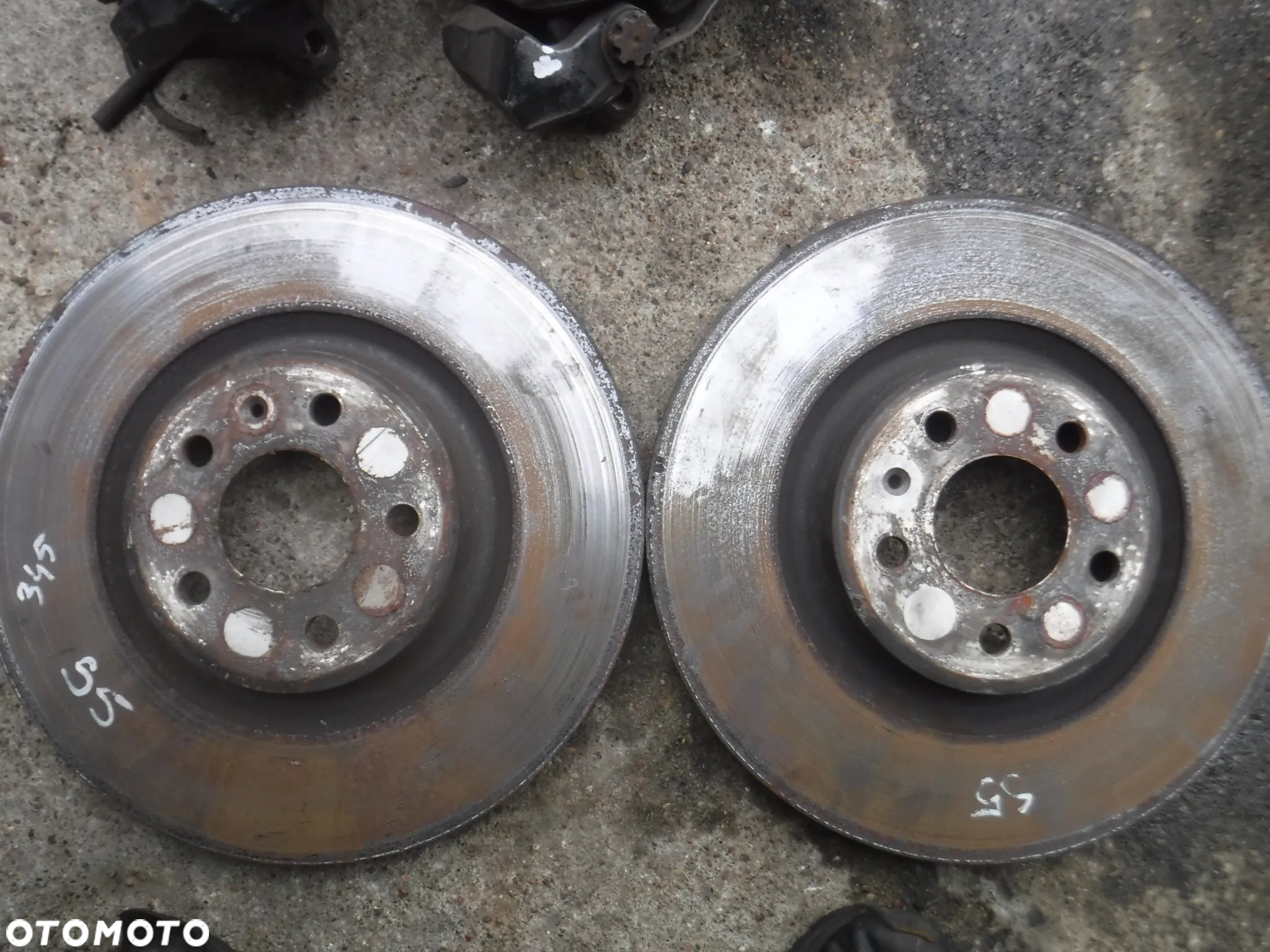 Audi S5 A5 8T A4 S4 4.2 FSI swap hamulce tarcze zaciski przod 345mm tyl 330mm zacisk - 10