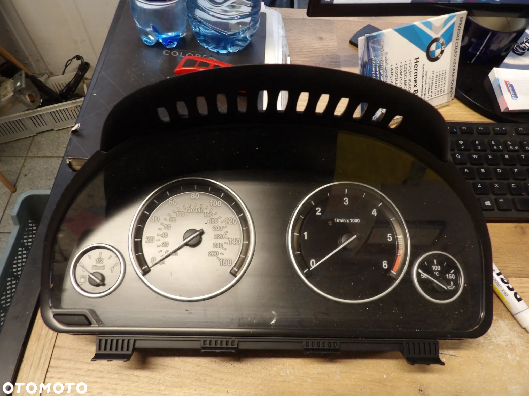 BMW - F11 - LICZNIK , ZEGAR , PRĘDKOŚCIOMIERZ - UK - 9285197 - 1