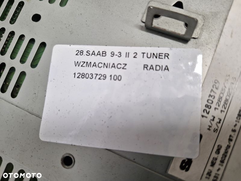 SAAB 93 9-3 2 II TUNER WZMACNIACZ RADIA 12803729 - 3
