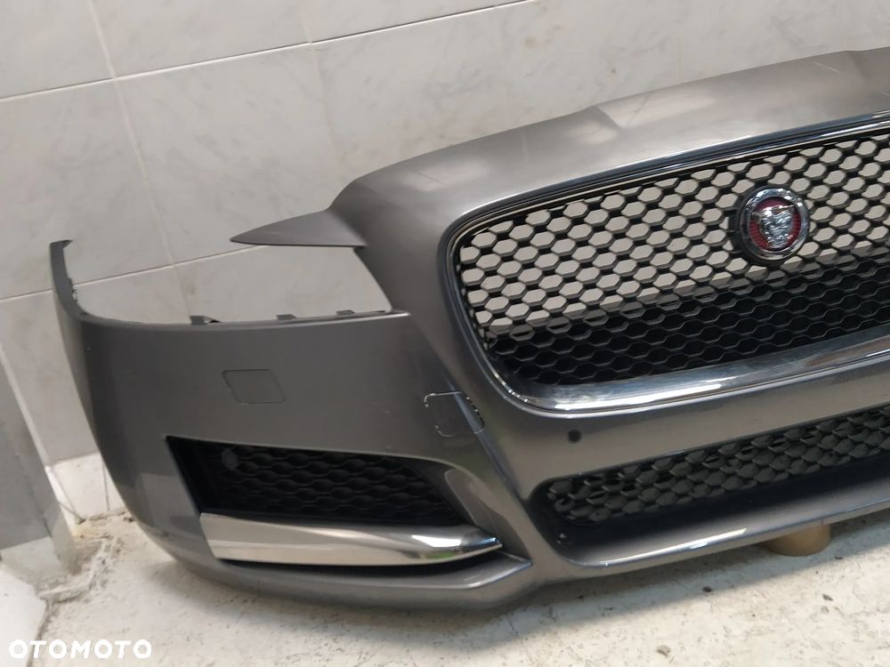 JAGUAR XF X260 ZDERZAK PRZÓD PRZEDNI KOMPLETNY 4XPDC SPRYSKIWACZE GRILL ATRAPA CHŁODNICY ZNACZEK WIĄZKA ORYGINAŁ - 3