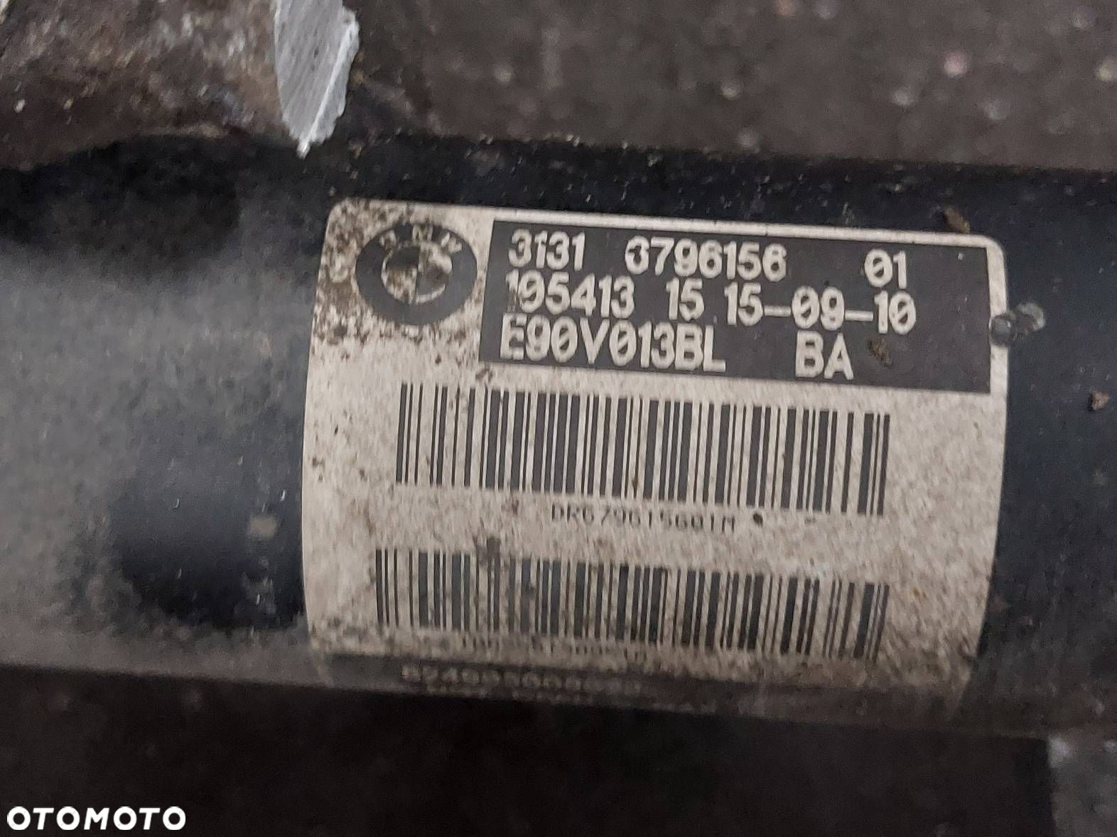 AMORTYZATOR SPRĘŻYNA ZWROTNICA PRAWY PRZÓD BMW E90 320d 2.0 D 6796156 - 7