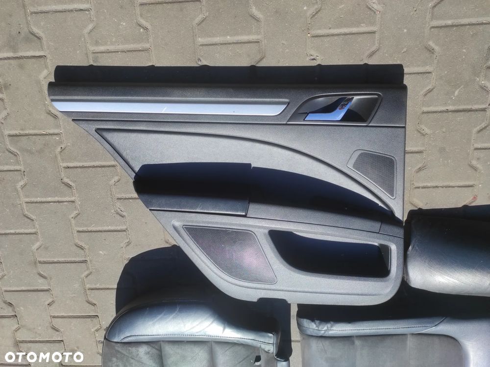 SKODA SUPERB 2 KOMBI FOTELE FOTEL TAPICERKA SIEDZENIA KOMPLET PRZÓD KANAPA BOCZKI SKÓRA SKÓRZANE BOCZKI BOCZEK PODŁOKIETNIK ALCANTARA WYSYŁKA !!!! - 3