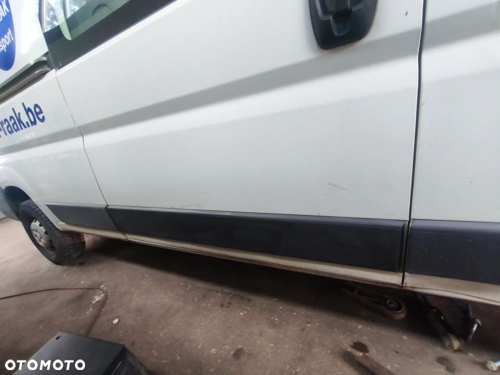 Drzwi boczne przesuwne z szybą Fiat Ducato III Jumper Boxer białe 249 szyba wysokie H2 H3 - 5