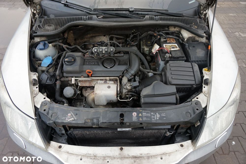 SKODA OCTAVIA II LIFT KOMBI 2010 9156 1.4 TSI CAXA 122KM MPH SREBRNY na części - 9