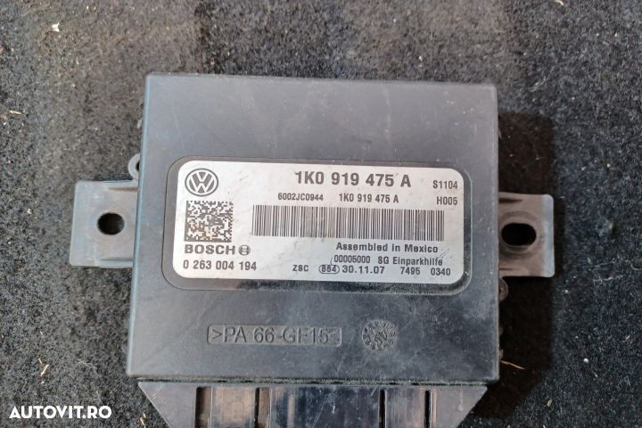 Modul senzori parcare 1K0919475A 1K0919475A Seat Leon 2 1P [2005 - 20 - 3
