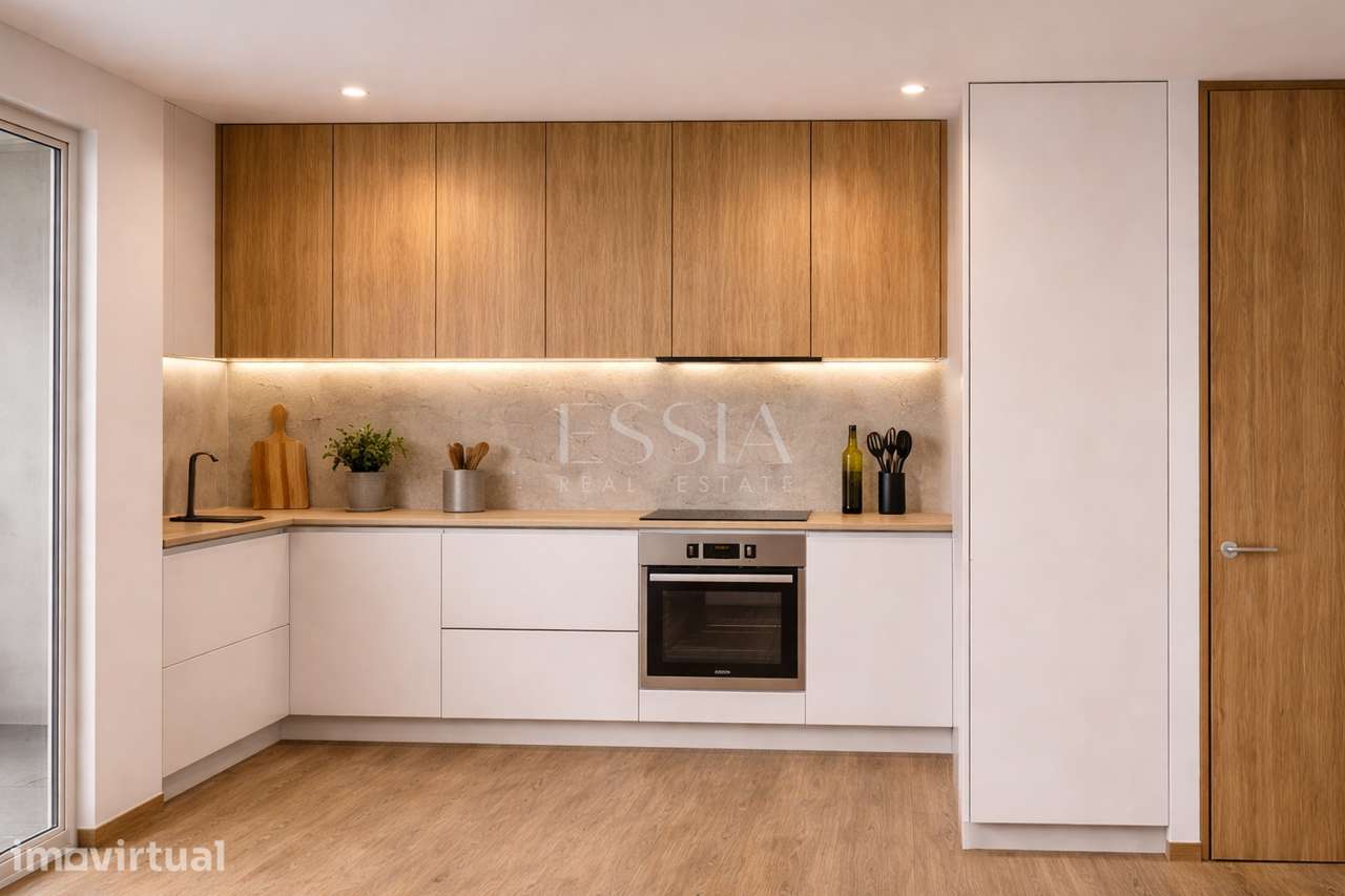 Apartamento T2 Varanda 1 Garagem BOX e 1 Garagem em Custóias - Grande imagem: 2/6