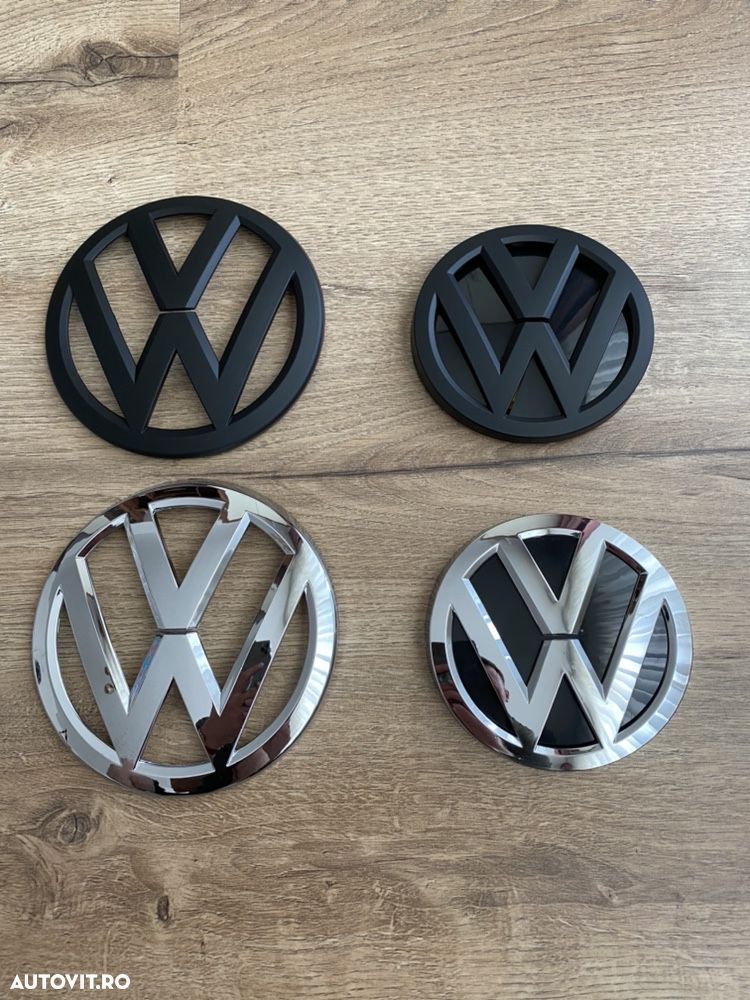 Emblema Semn Logo Compatibil VW Volkswagen Golf 5 6 7 Polo Passat - 3