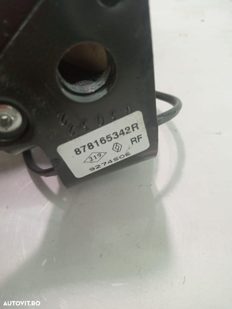 Soclu centura spate 878165342r Renault Zoe 1  [din 2012 pana  2020] - 2