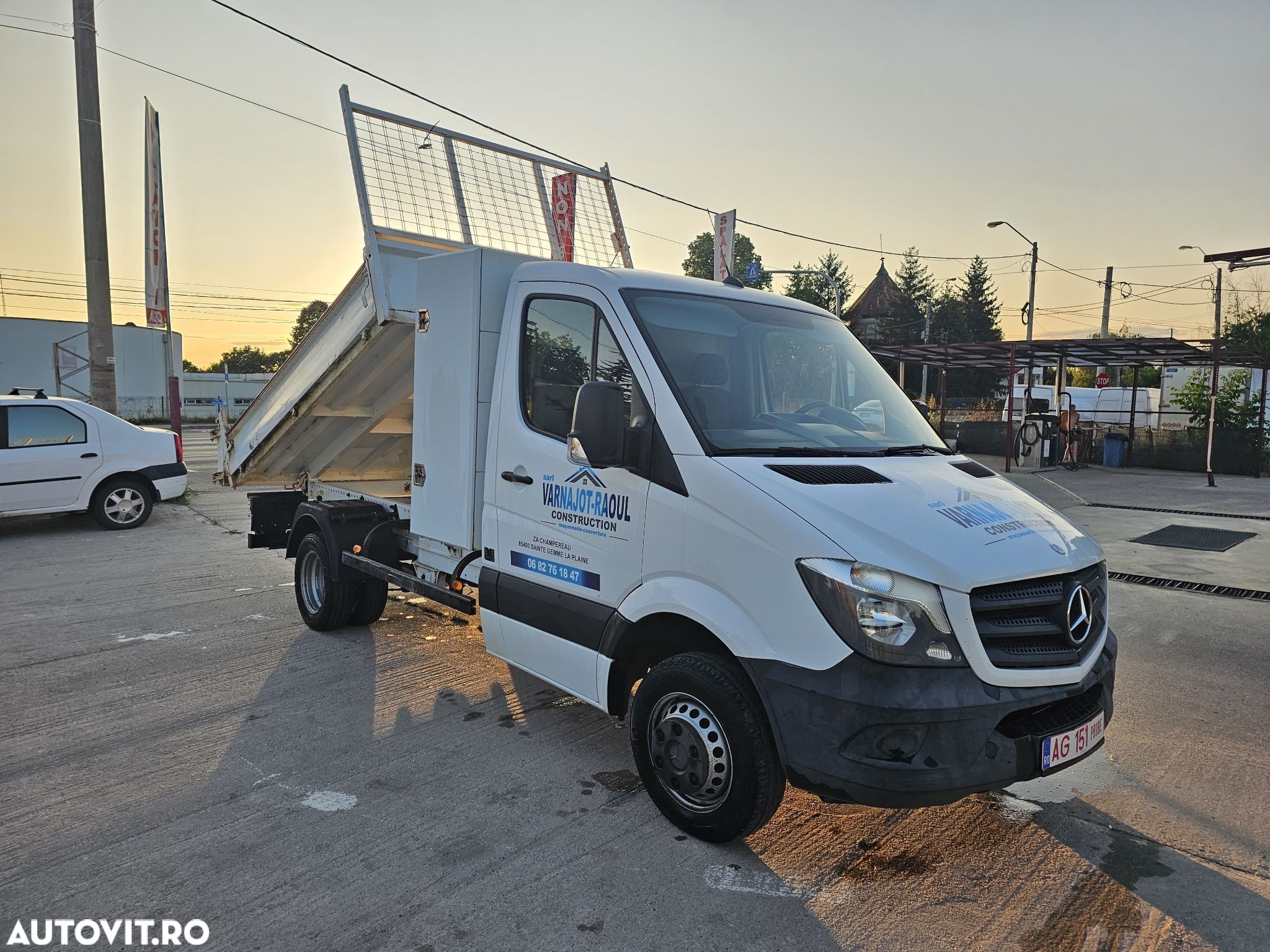 Mercedes-Benz Sprinter 513 CDI - BASCULABIL - axa dubla - 3.5T - 1