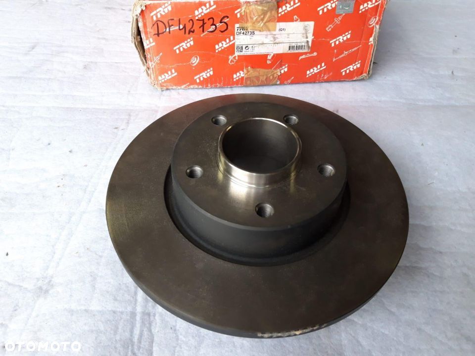 TARCZA HAM. TYŁ NISSAN PRIMASTAR OPEL VIVARO A RENAULT TRAFIC II 280X12 P 5-OTW  BEZ LOZYSKA /CENA ZA SZTUKE /   DF4273S 4408276,7701206846,43206-00Q0D - 2