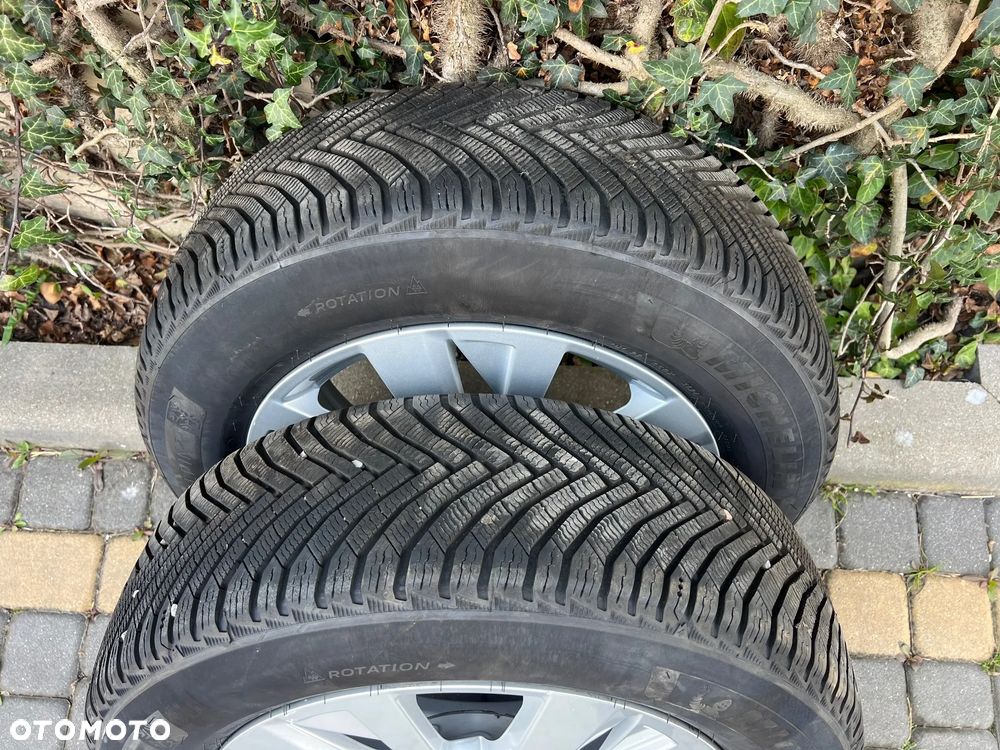 FELGI ALUFELGI ALUMINIOWE 17 7J ET42 OPONY KOŁA  215 65 17 MICHELIN ALPIN 7  2024  ROK 7mm PEUGEOT 3008 5008 II LIFT SUPER ZESTAW - 11