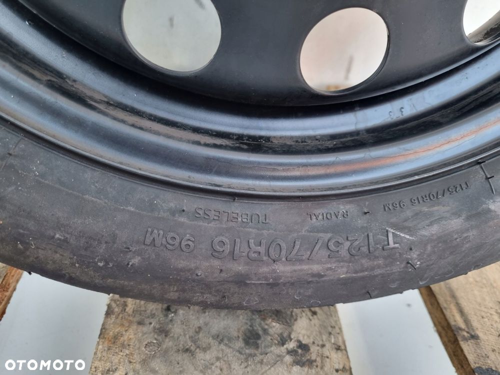 KOŁO DOJAZDOWE Audi Seat Vw Golf VI _ dojazdówka 125/70 R16 1K0601027AL 5x - 5