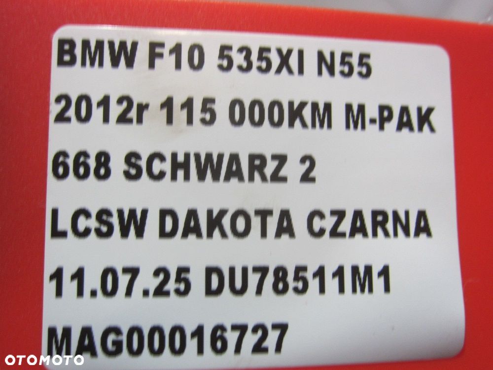 BMW F10 F01 N55 306KM F06 TURBOSPRĘŻARKA TURBO TURBINA 11652470369 2470369 - 13