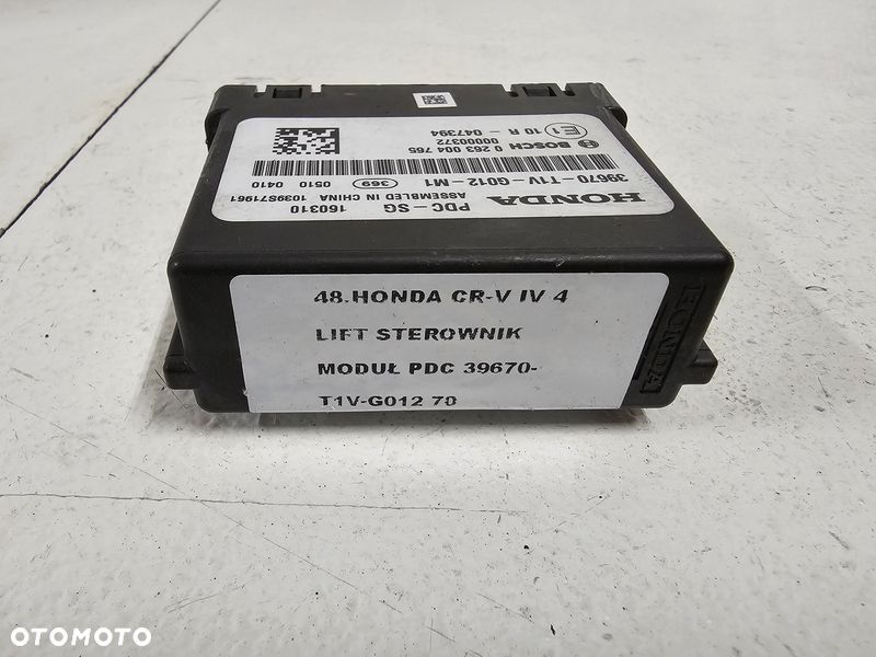 HONDA CRV CR-V 4 IV LIFT MODUŁ STEROWNIK PDC CZUJNIKÓW PARKOWANIA 39670-T1V-G012 - 4