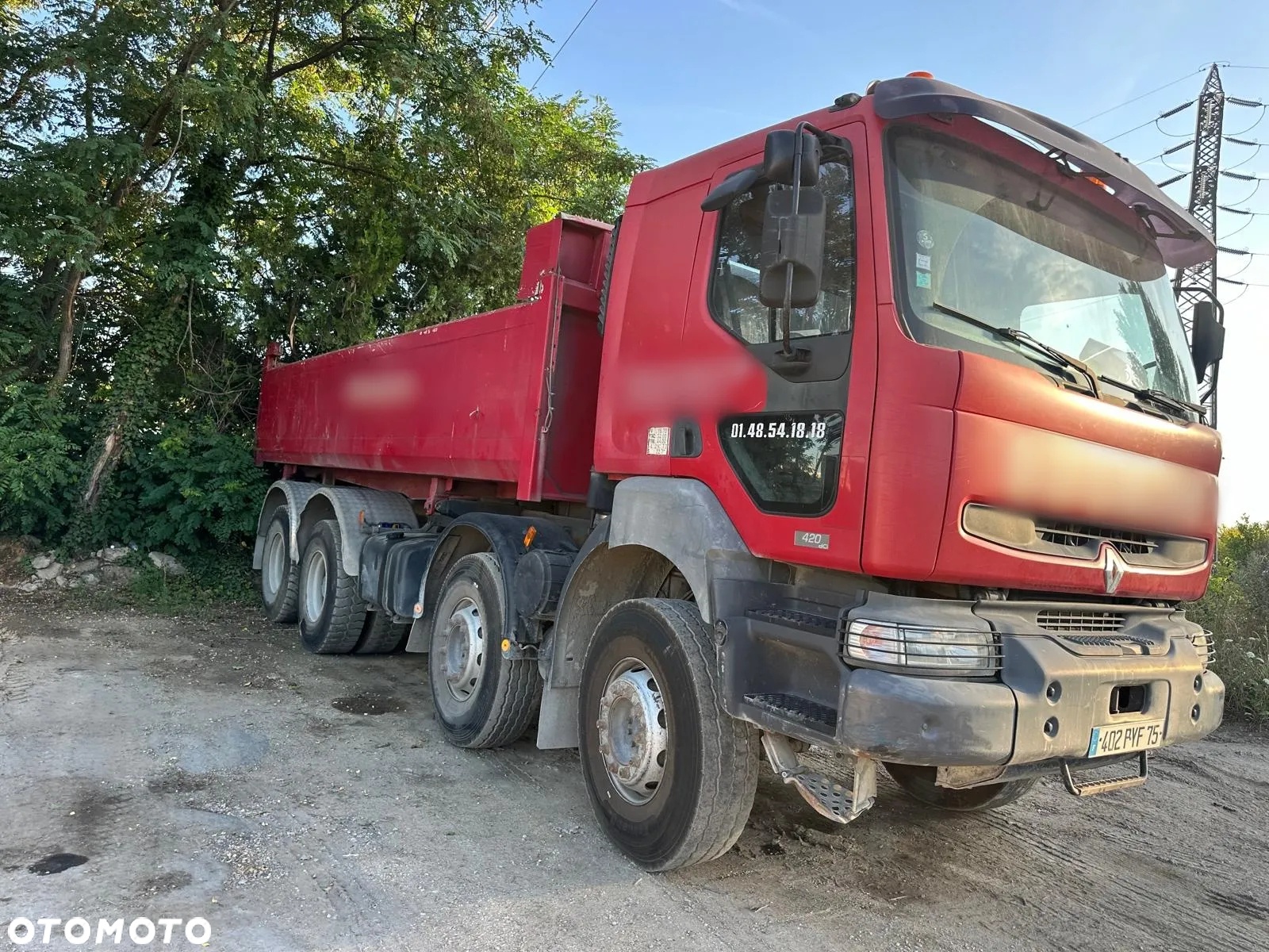 Renault Wywrotka RENAULT KERAX 420 KM 8x4 Hydroburta - 3
