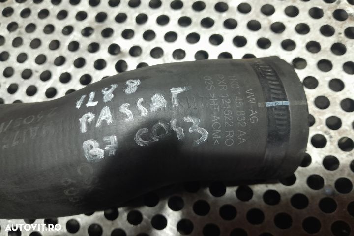 Furtun intercooler 1K0145832AA 1K0145832AA Volkswagen VW Passat B7 [2 - 2