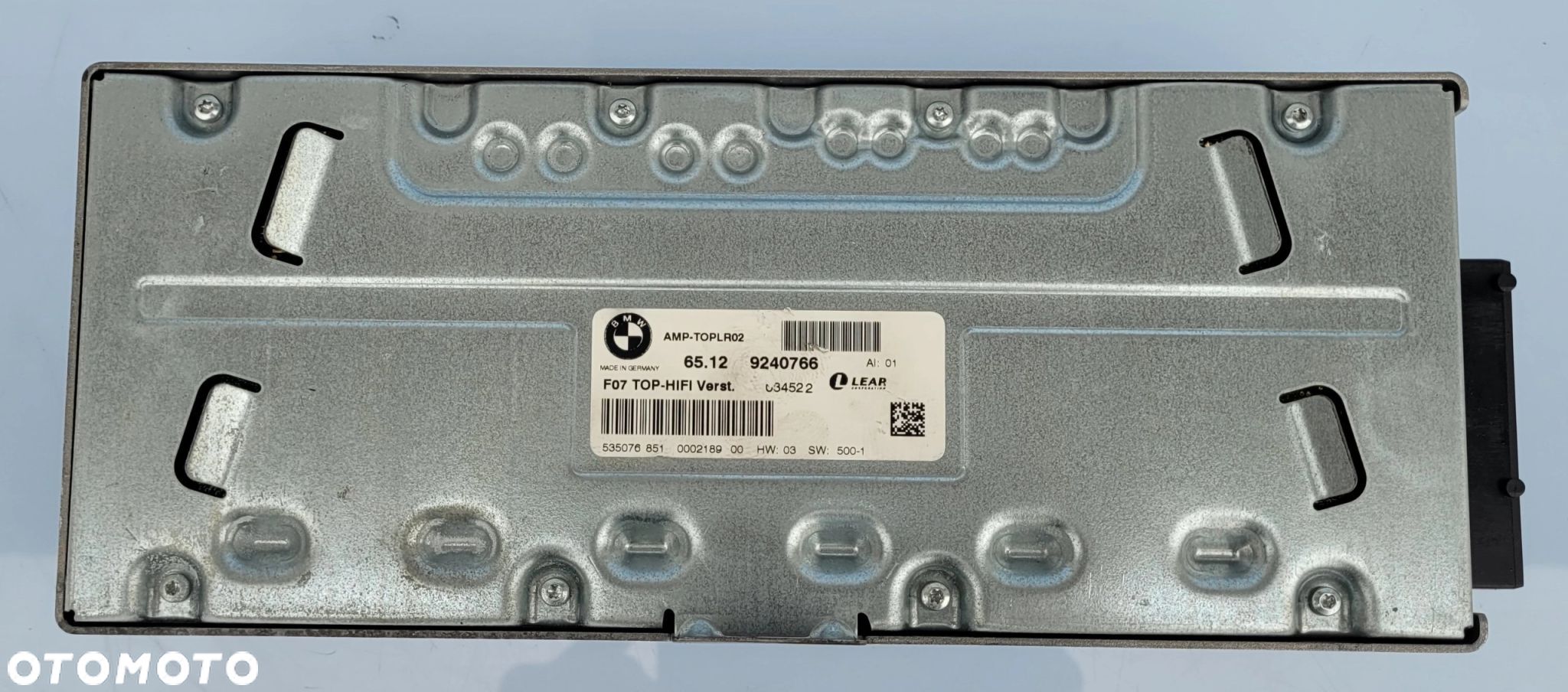 WZMACNIACZ HARMAN KARDON BMW F01 F02 F04 9239044 - 1